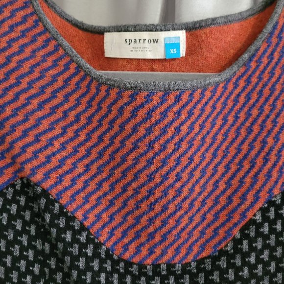 Sparrow - Anthropologie - Retro Wool Blend Sweater Dress - Size XS - Picture 3 of 7